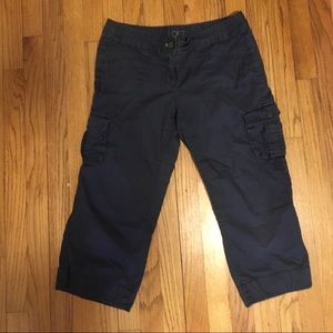 Navy LOFT capris!!